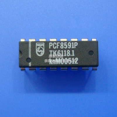 原装进口 正品 直插 AD DA 转换芯片PCF8591 PCF8591P DIP-16