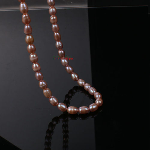 6-7mm天然淡水珍珠项链锁骨链