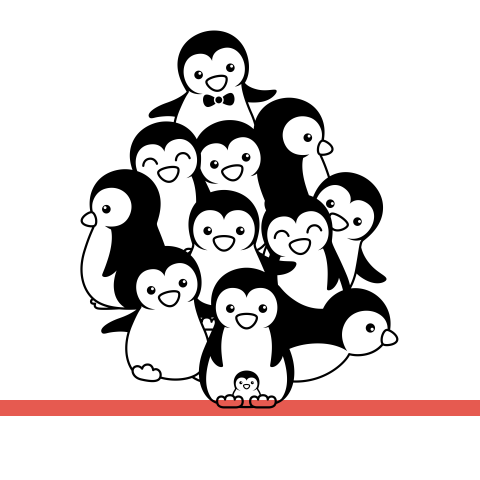 卡通企鹅宝宝们图案墙贴画南极小动物幼儿园背景墙玻璃装饰墙贴纸,家居饰品,软装墙贴,淘宝优惠券,粉丝福利购,淘宝优惠卷