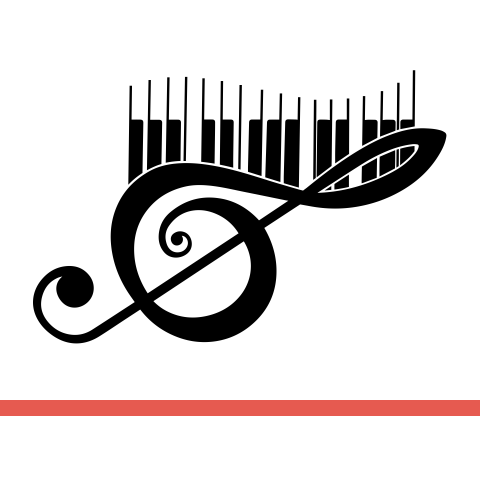 音乐钢琴黑白琴键图案墙贴画乐器教室音符玻璃镂空装饰背景墙贴纸