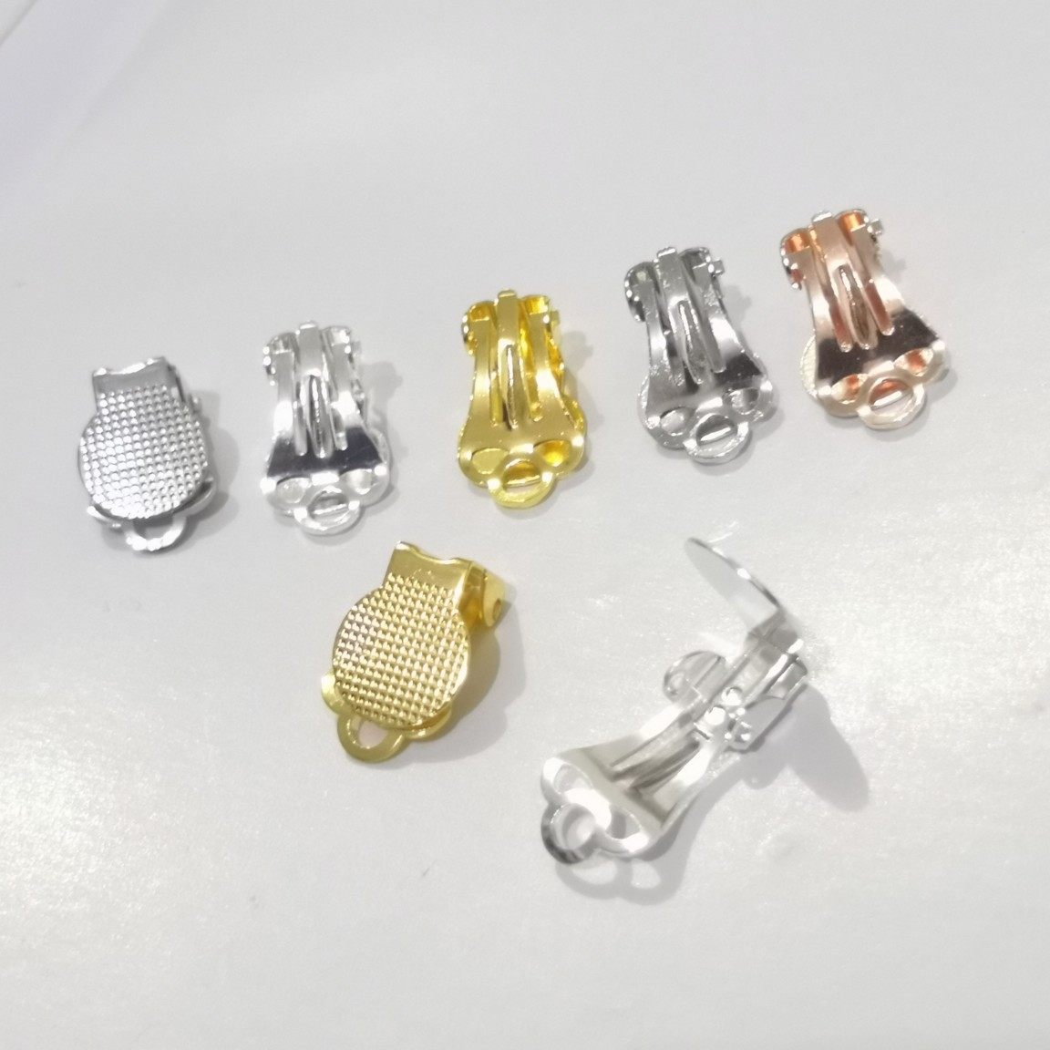 青蛙夹三角diy耳环耳饰材料无耳洞耳夹配件可粘贴片平面青蛙耳夹,饰品/流行首饰/时尚饰品新,扣,淘宝优惠券,粉丝福利购,淘宝优惠卷