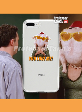 老友记Monica手机壳美剧friends火鸡适用于iPhone16/2Promax/11/X