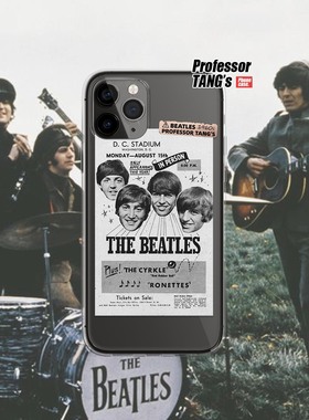 披头士Beatles手机壳摇滚门票欧美适用苹果13iPhone12promax/X/XS