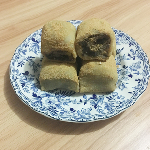 正宗老北京特产护国寺小吃店正宗驴打滚6个/盒新鲜现做只发北京