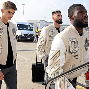 FOG 联名重磅刺绣OW棒球服潮牌高街夹克宽松外套秋冬 VINTAGE美式