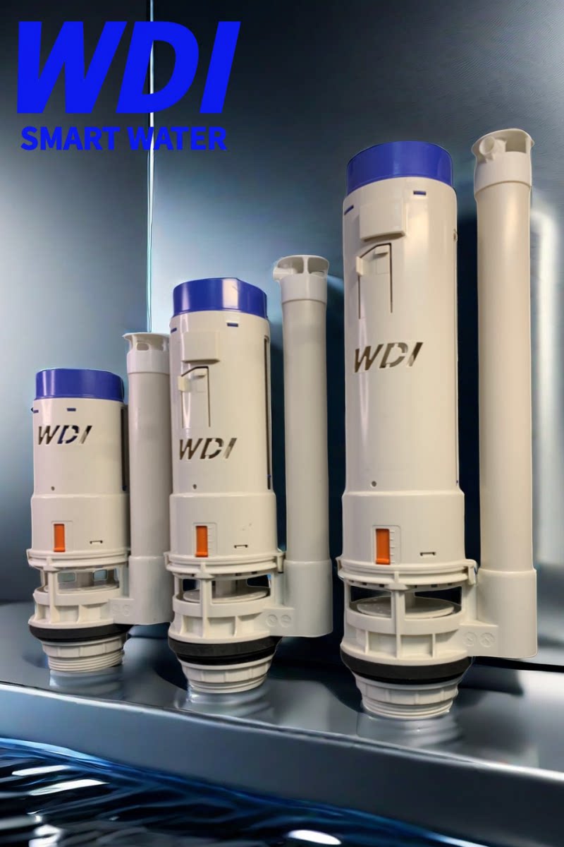 威迪亚WDI 2寸马桶水箱配件排水阀冲水连体分体蹲坑水箱出水器