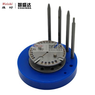 全钢冲针撞针拆卸与安装摆轮游丝