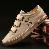 2025年新款 一脚蹬春秋板鞋 春季 男士 男鞋 休闲老北京布鞋 潮鞋 帆布鞋