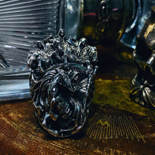 手工925纯银饰戒指 征途 渡鸦工作室九周年纪念款 原创专属设计