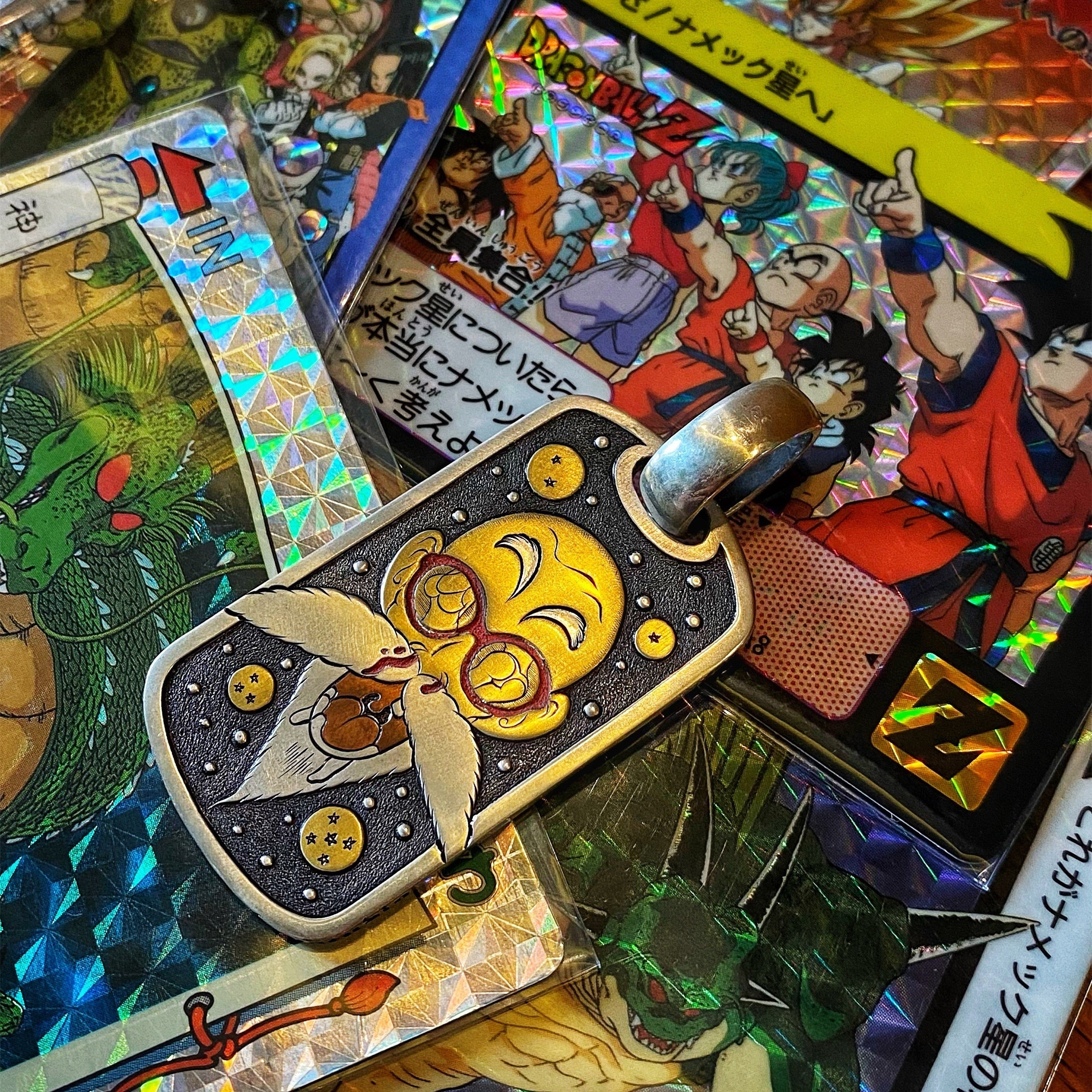 渡鸦纯银孤品吊坠龟仙人林赛雕金