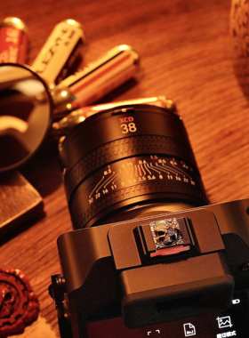 渡鸦原创机械神教哈苏X/理光GR4/徕卡M/富士纯银相机热靴盖保护盖