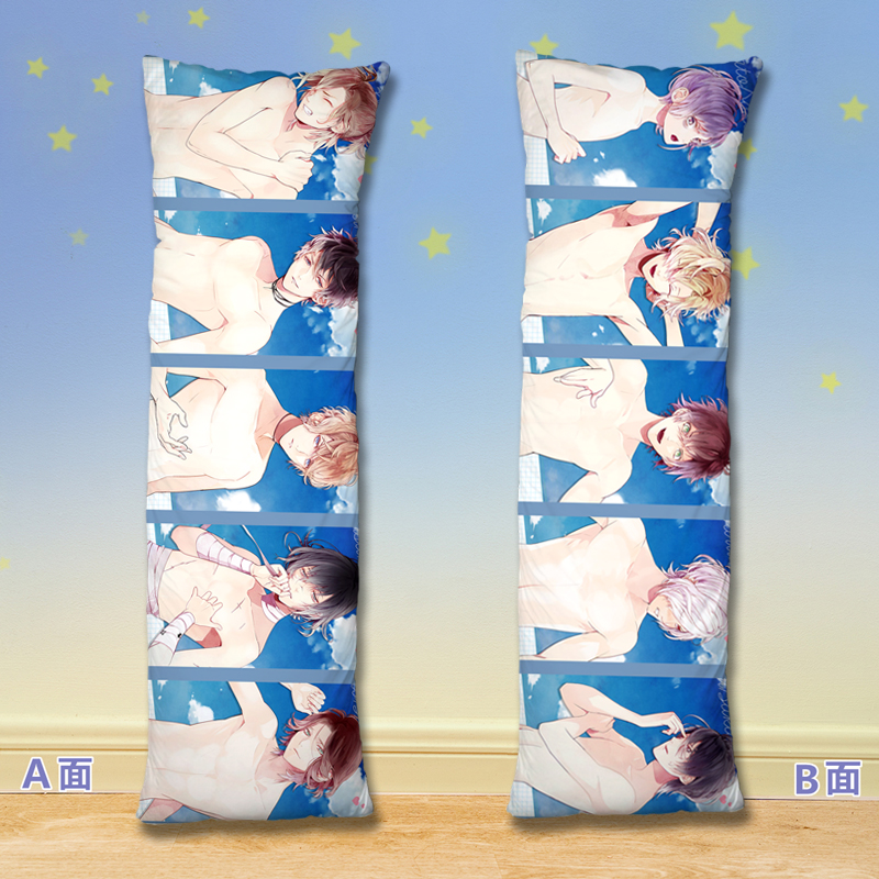 魔鬼恋人等身抱枕逆卷修周边无神琉辉肌肉悠真绫人奏人礼人长枕头