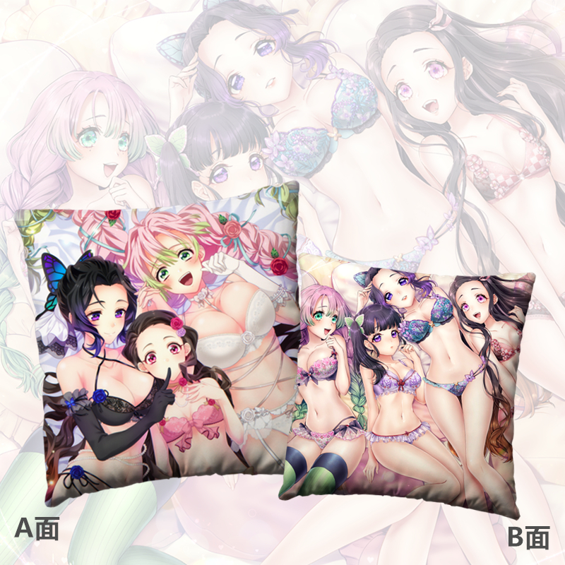 灶门祢豆子抱枕头靠垫鬼灭之刃