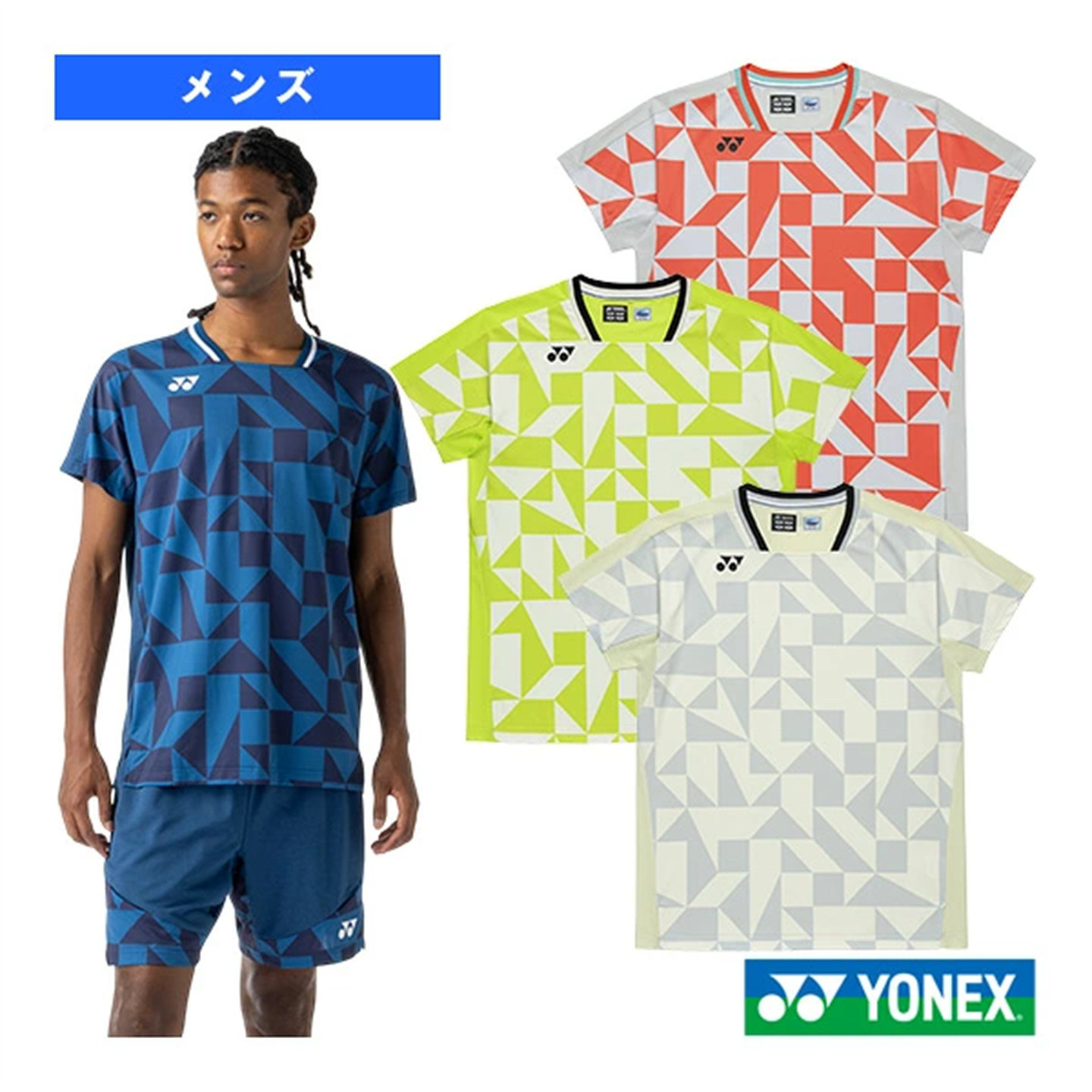 2026年新尤尼克斯YONEX男士羽毛球服短袖半袖运动速干日本代购