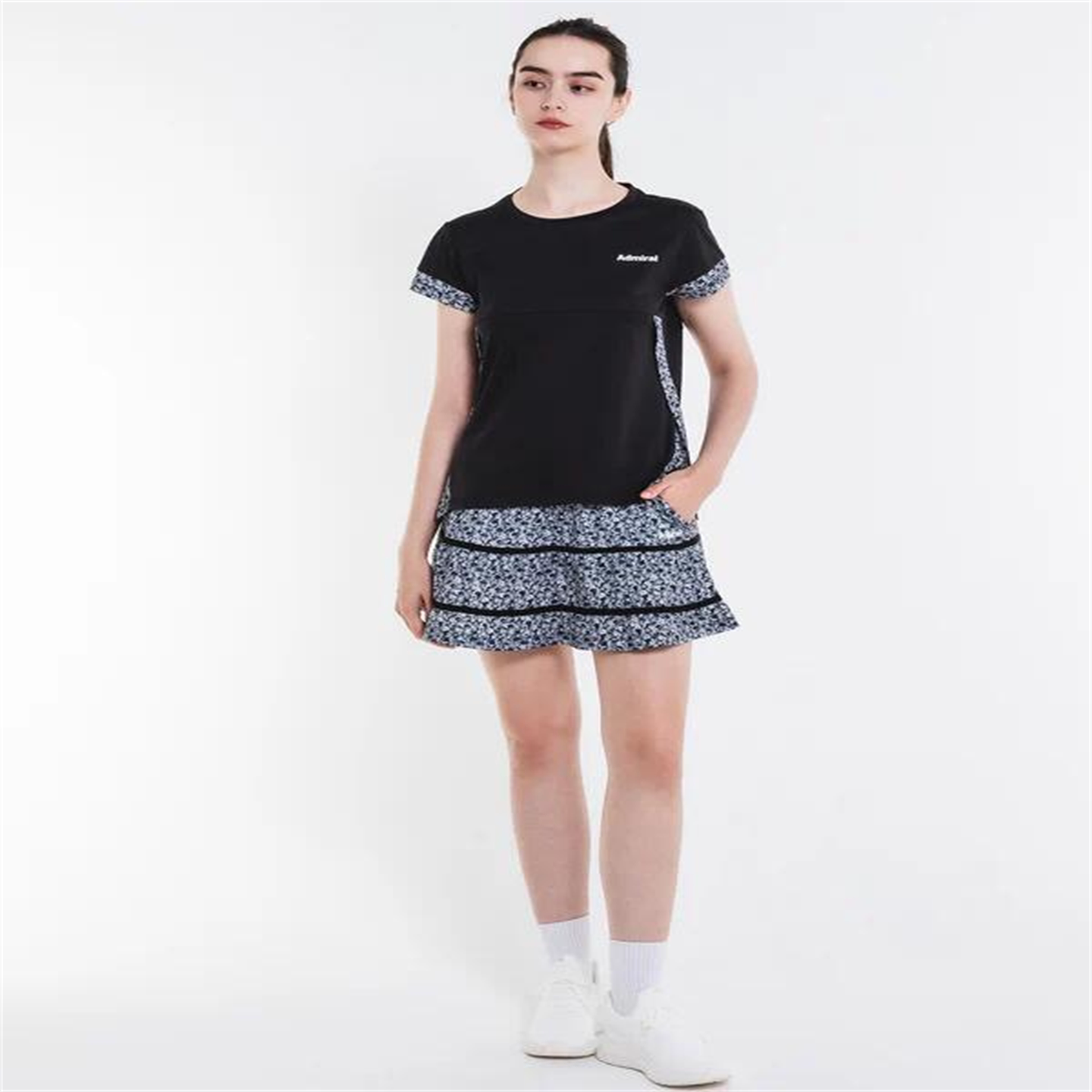 2026春夏新款海军上将女款羽毛球服速干半袖短袖日本原版正品代购