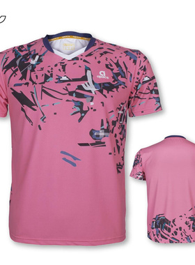 25年秋冬羽毛球服短袖 apacs 日本正品代购运动速干衣T恤男女通用