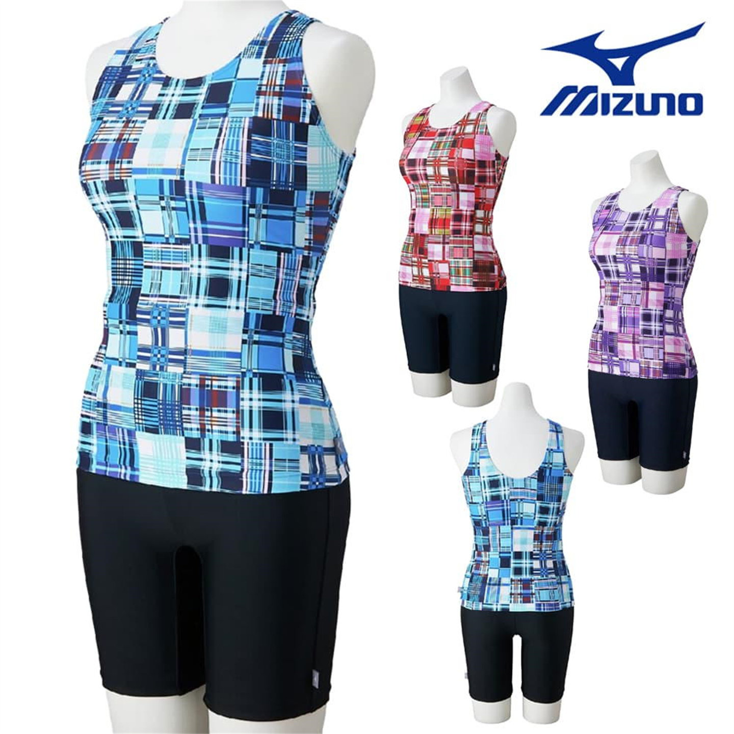 2026年新款MIZUNO美津浓女士泳衣健身休闲款练习分体日本正品代购