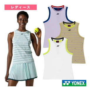 尤尼克斯YONEX2026年新女士羽毛球服无袖运动坎袖日本正品代购