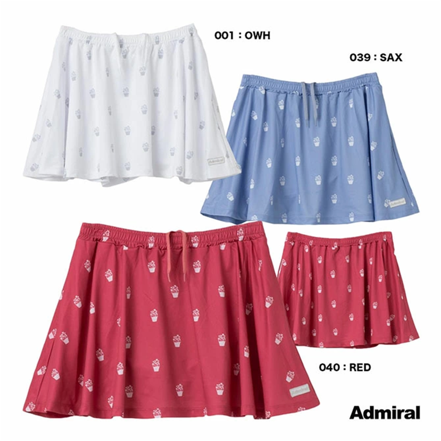 2026年春夏新款海军上将女款羽毛球服短裙速干衣日本正品代购