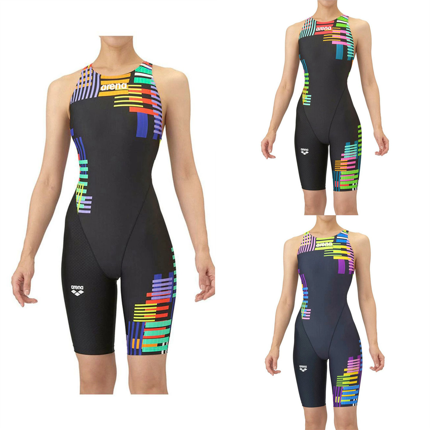 25年秋冬新日本正品代购ARENA阿瑞娜女士连体泳衣专业比赛款抗氯