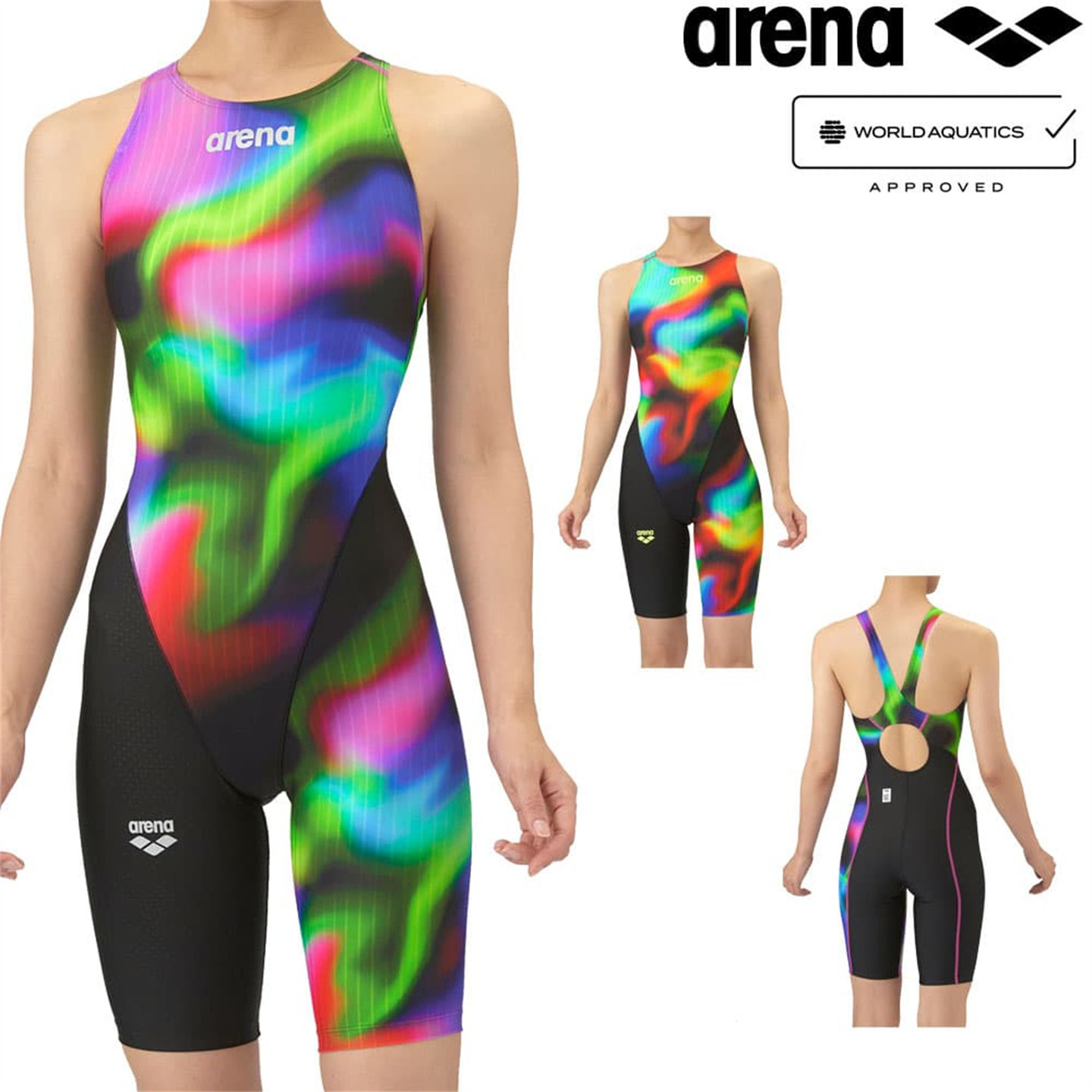25年秋冬日本正品JP版ARENA阿瑞娜女士连体泳衣专业比赛竞技款