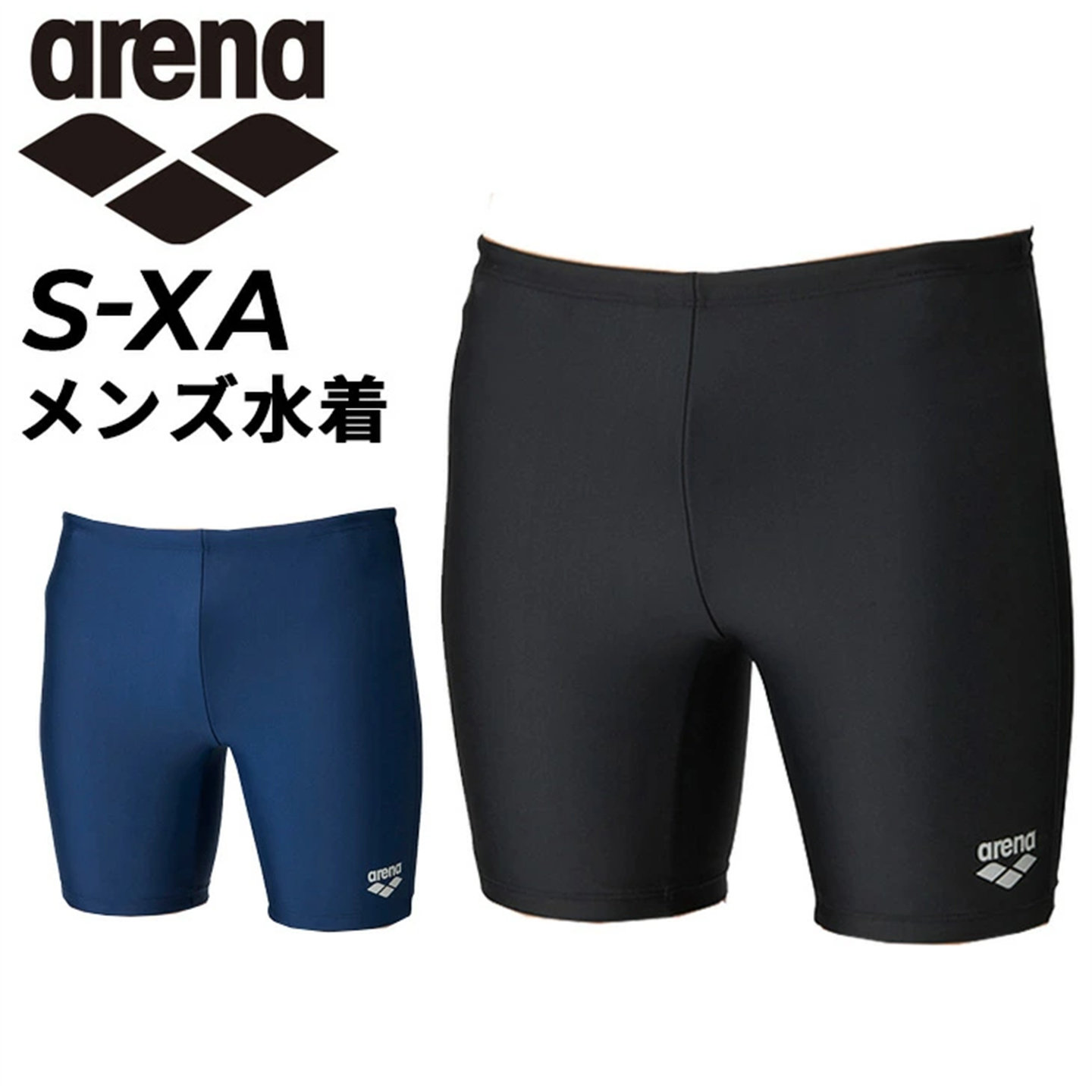 25年新日本正品代购速干抗氯男士休闲练习款五分泳裤ARENA阿瑞娜