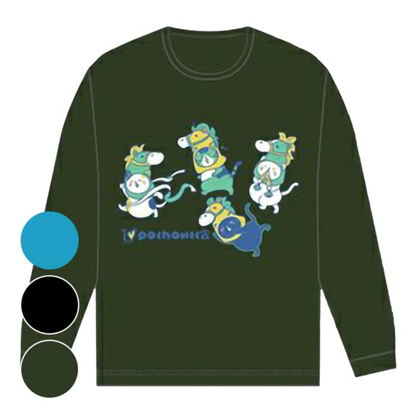 25年秋冬日本代购GOSEN高神男女通用羽毛球服长袖T恤文化衫生肖款