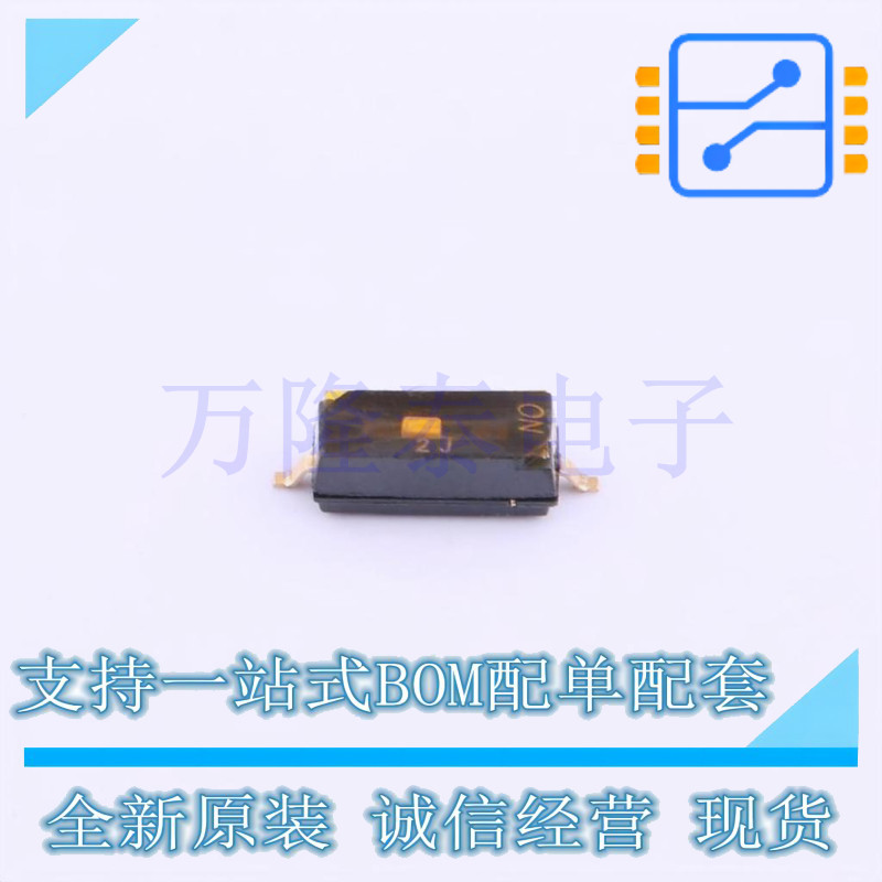 全新原装进口TDA01H0SB1R 单刀单掷拨码开关 SMD贴片5.3x2.4mm