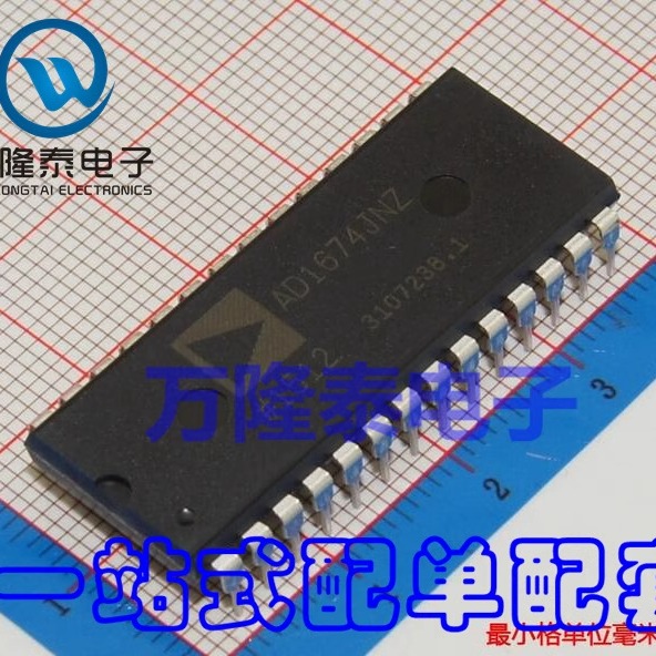 全新原装正品模数转换 AD1674JNZ 直插DIP-28 模数转换芯片ADC