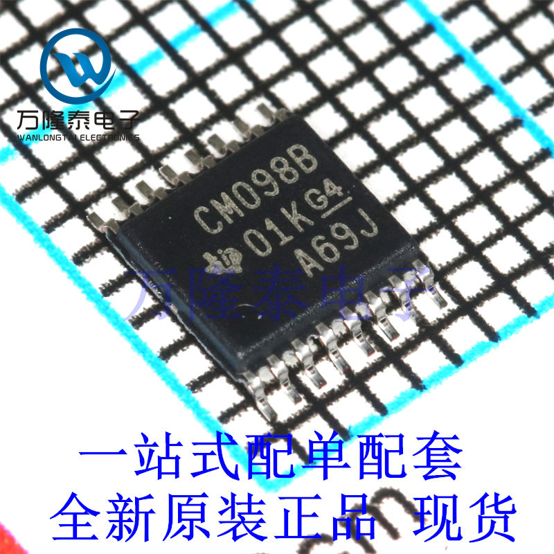 全新原装正品CD4098BPWR 贴片TSSOP-16 单稳态多谐振荡器芯片 - 实物图
