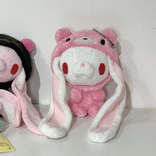 日系可爱gloomy bear 中古汎用兔粉白黑粉变装挂件玩偶包包挂饰