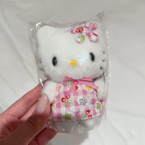 日系可爱Sanrio三丽鸥怀旧复古面包格系列hello kitty 美乐蒂挂件