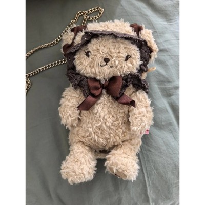 日系可爱baby兔熊手机包可爱玩偶包包斜挎包兔熊lolita斜挎包手提