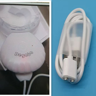 适用DEGABA美牙仪磁吸充电线充电器冷光牙刷美白仪双园触点2点线