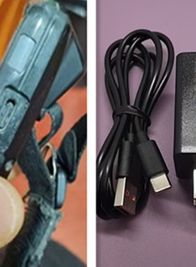 适用快递PDA巴枪充电器充电线type c电源线5v2A3A快充适配器USB