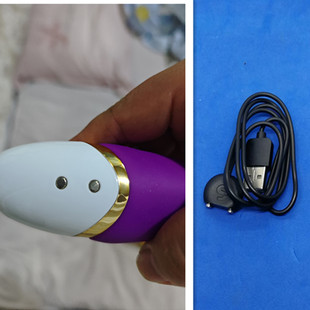 适用成人玩具女士自愈器磁铁式 磁吸充电线12MM大间距线 跳2两点式