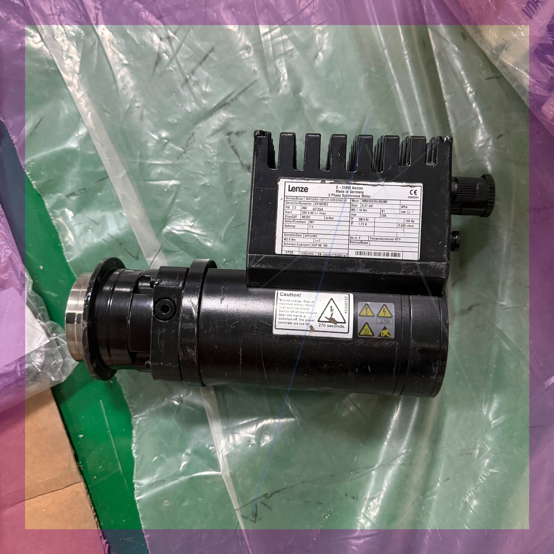 Lenze伦茨D-31855/MPG050-1SFCK-MR