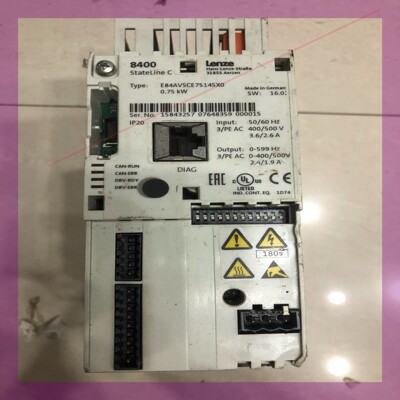 伦茨8400 E84AVSCE7514SX0,0.75K变频器