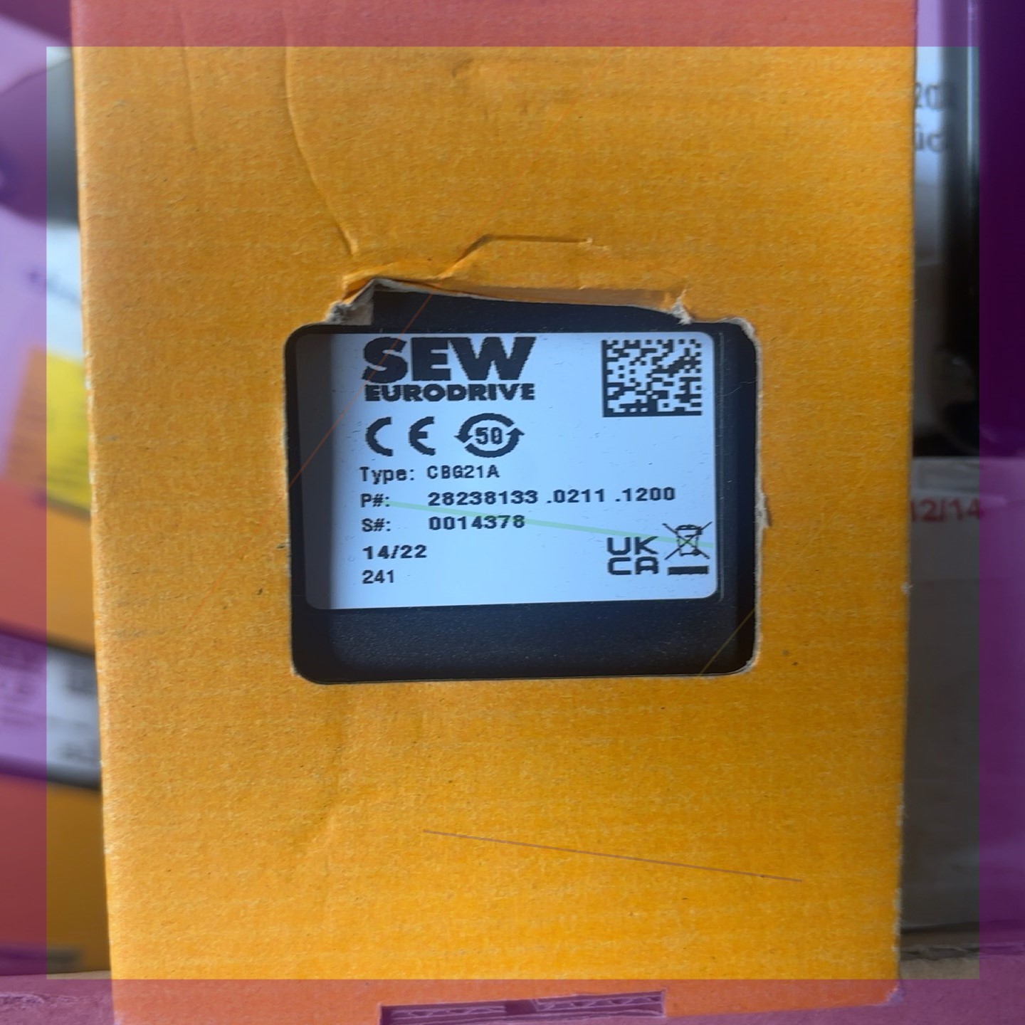 SEW EURODRIVE 控制面板CBG21A
