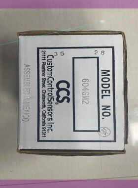 美国CCS开关604GM2