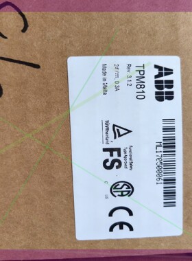 ABB伺服控制卡,型号:TPM810和VPM810