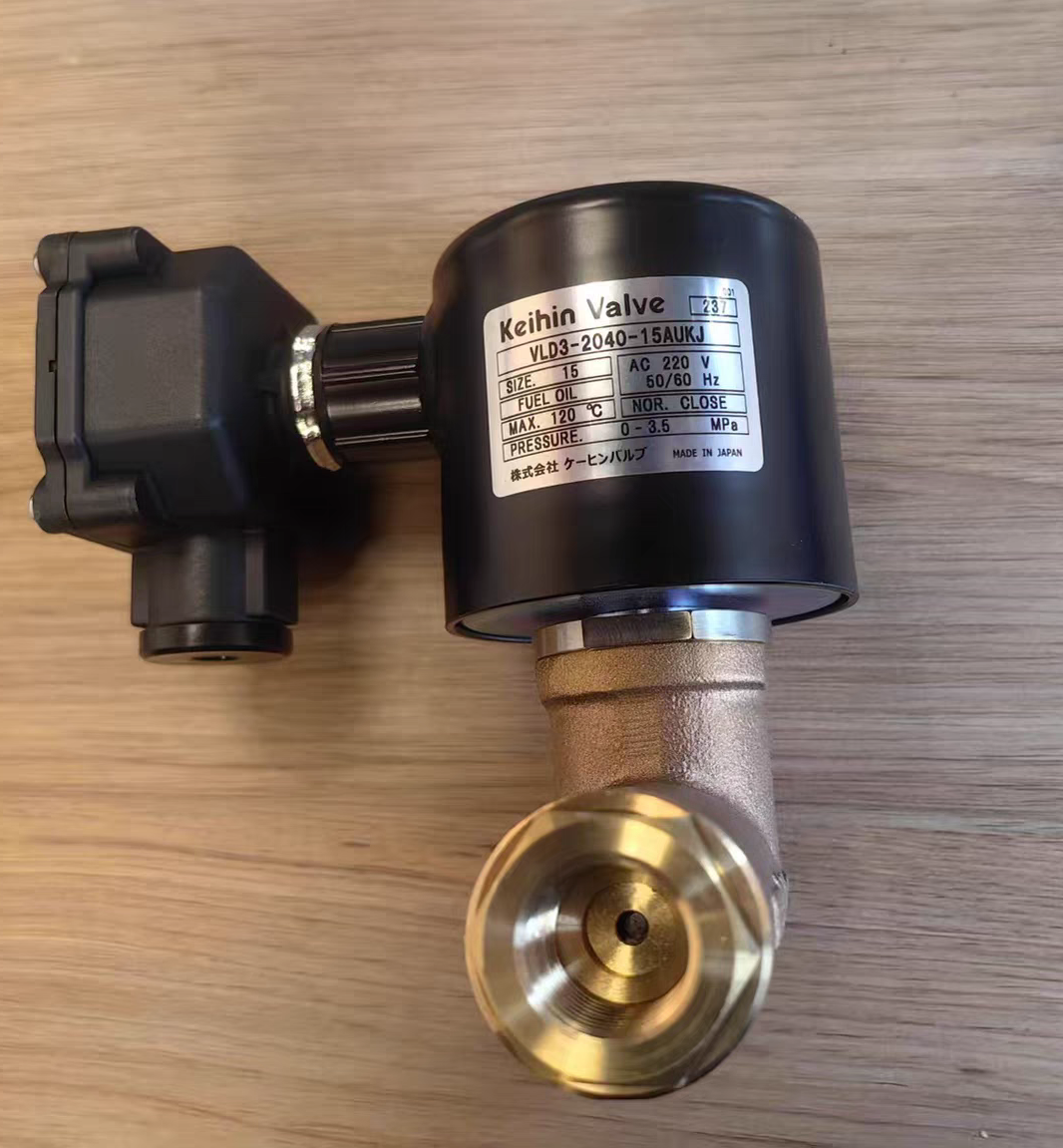 京滨VLD3-2040-15AUKIP4J  锅炉电磁阀