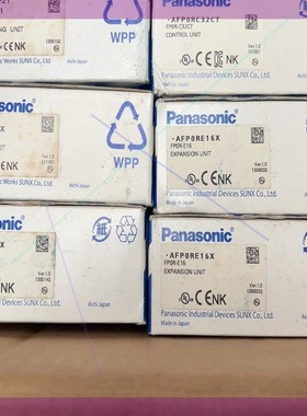 松下原装PLC模块 FPOR-E16   AFPORE16X