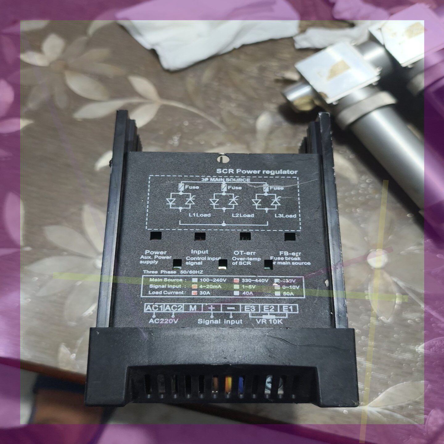 三相全隔离智能交流调压模块 HM3-4-4-030-P