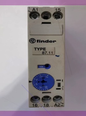 finder中间时间继电器 TYPE 87.11