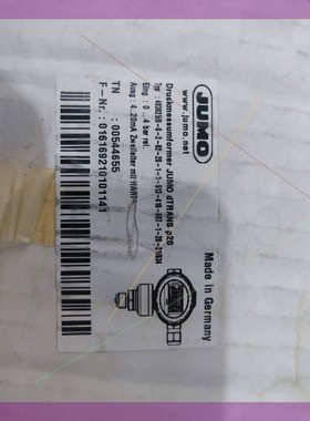 JUMO久茂 dTRANS P20 Typ403025 压力