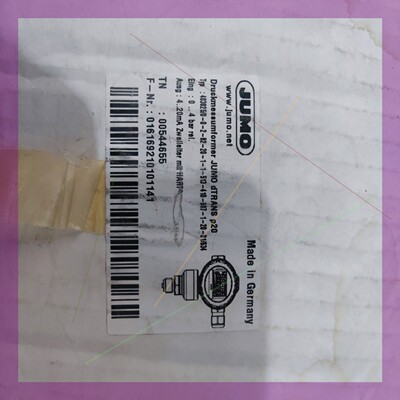 JUMO久茂 dTRANS P20 Typ403025 压力