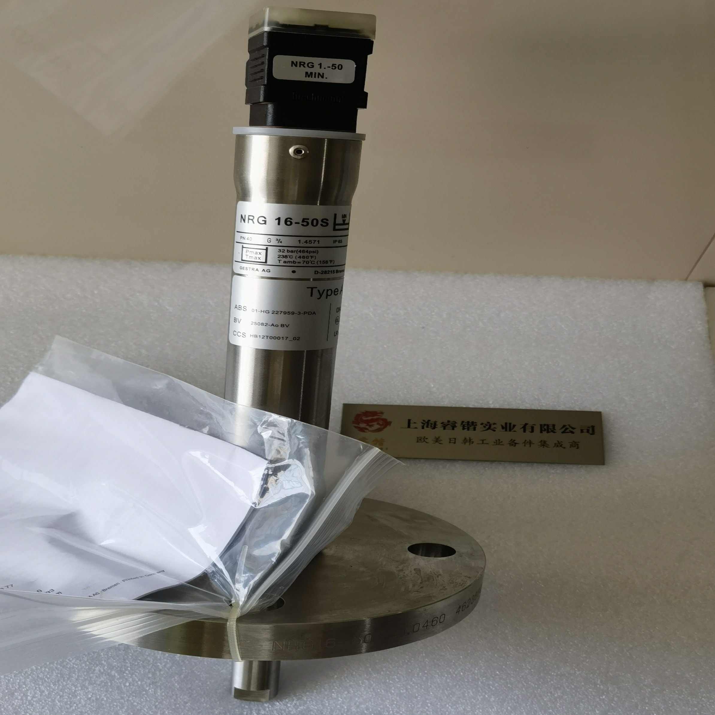 GESTRA  NRG17-60 杰斯特拉  液位电极