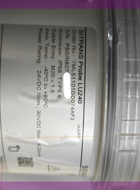 西门子LU240 7ML5110-1DD07-4AF3超声波