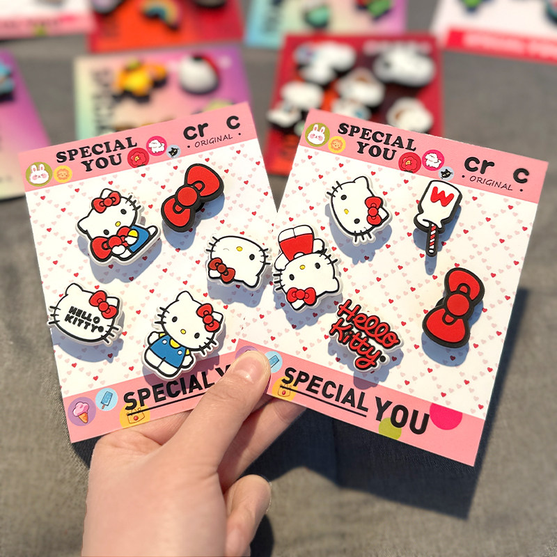 crocs鞋花hellokitty洞洞鞋配饰图片